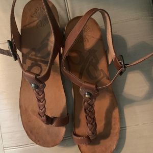 St. Croix leather wedge sandal
